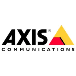 Axis Communications logo – network surveillance partner we use in Qatar