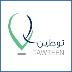 Tawteen program badge showing contribution to Qatar’s local value initiatives.